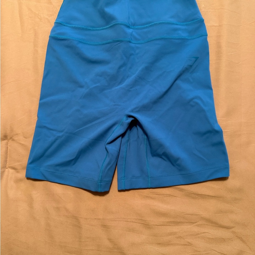 Gymshark Women's Bright Blue Bike Shorts